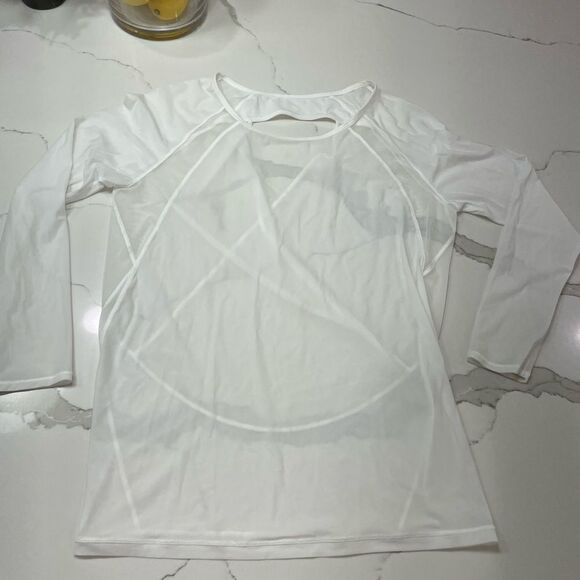 Lululemon Cross back sheer shirt - Picture 10 of 10